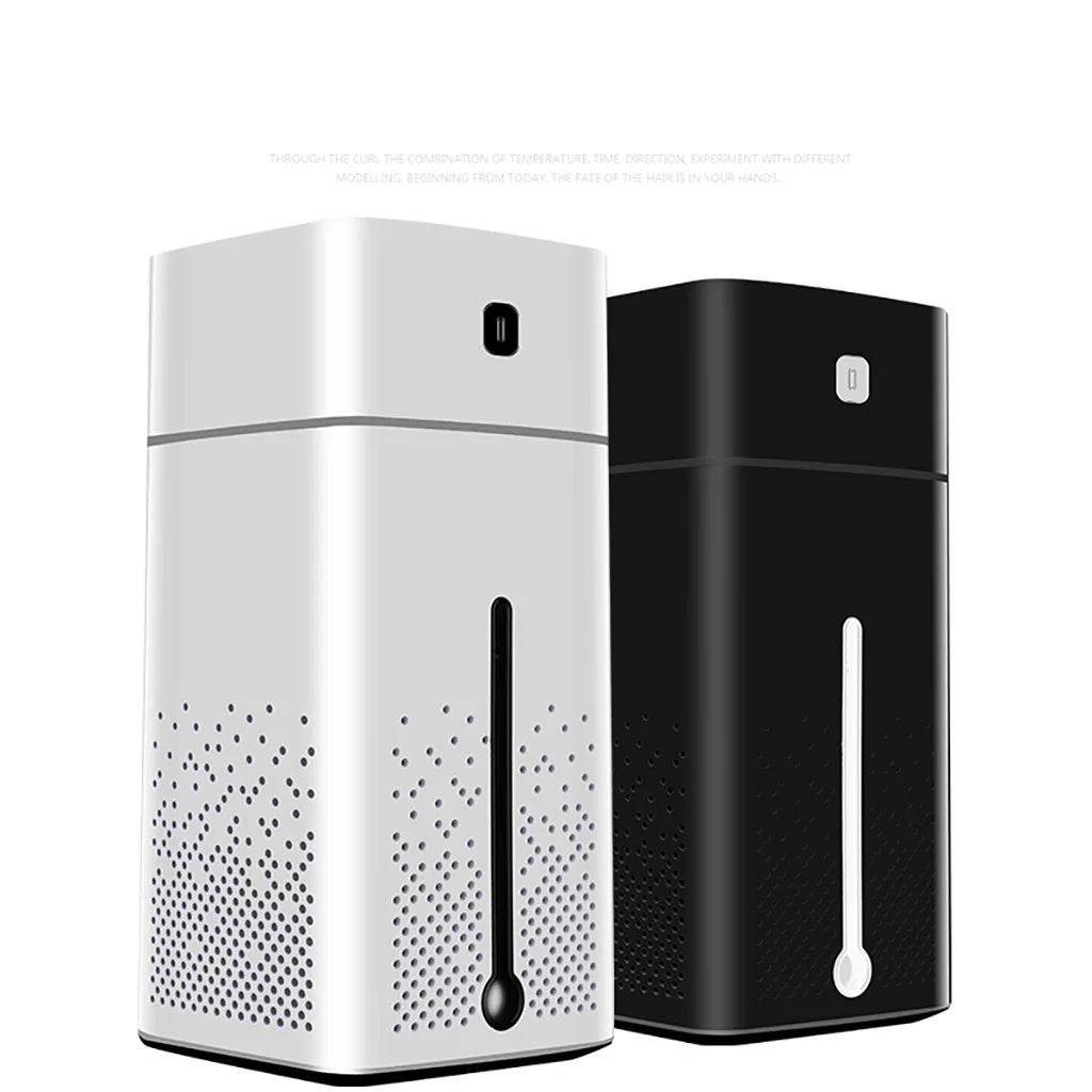 1L Humidifier Cool Mist & Warm Mist for Bedroom Large Room Living Room 1L Humidifier with Sterilize and Essential Oil Diffuser Aroma Oil Diffuser White Clearance