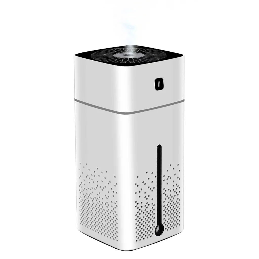 1L Humidifier Cool Mist & Warm Mist for Bedroom Large Room Living Room 1L Humidifier with Sterilize and Essential Oil Diffuser Aroma Oil Diffuser White Clearance
